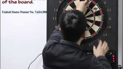Electronic bristle dartboard: Demo-Rotation (http://zec.en.alibaba.com/)