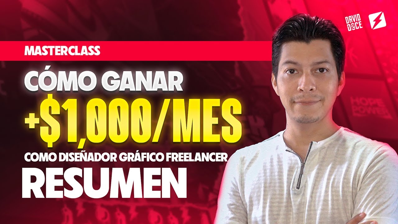 Guía DEFINITIVA para lograr +$1000 dólares/mes como DISEÑADOR GRAFICO freelancer