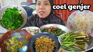 Makan Sama Leob Genjer Sambel Kencur