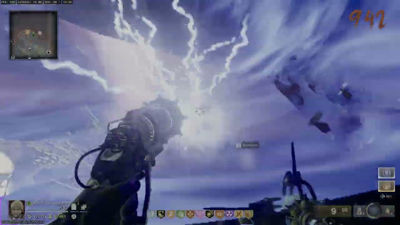 BO6 THE TOMB ROUND 999 WITH GUM NO SUPPORT CLIP 17