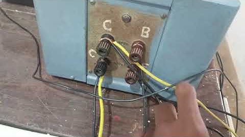 load test of a single phase induction motor