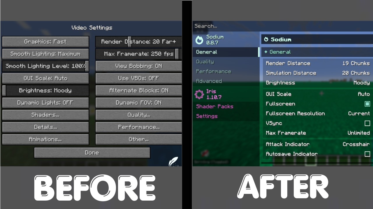 How to repair your setings to put shaders ! [for my subscribers] - YouTube