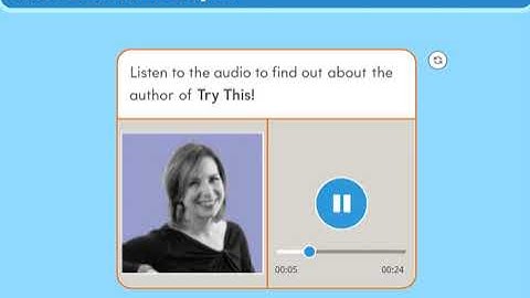 HMH ED Read Aloud | Try this! - 1st grade