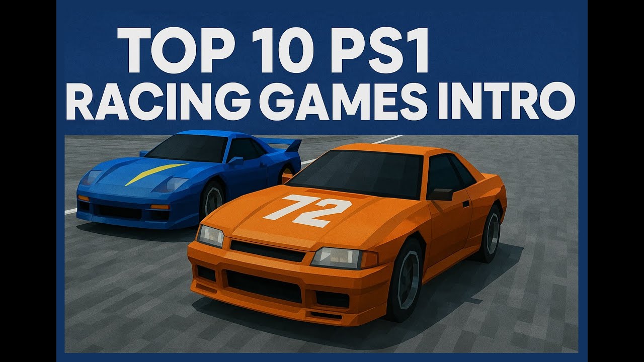 Top10 PS1 Racing Games Intros