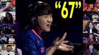 Valorant Streamers React To PRX Doing & Saying : "67" Against EDG In Masters London