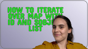 Salesforce: How to iterate over map with id and Sobject list