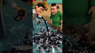 motu patlu machhliyon ki azadi😀😄 #cartoon #motupatlufun #funny #aivedio #motupatlu #youtubeshorts