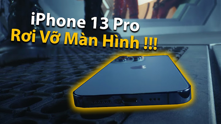 Vỡ màn hình iPhone 13 Pro Max