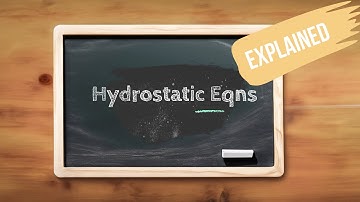 Hydrostatic Equations | Step-by-Step Derivations Showing Critical Assumptions Made #fluidmechanics