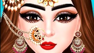 Indian Bridal Wedding Dress up Game || Princess  Makeup Salon Super  Stylist Girl Makeover Game screenshot 4