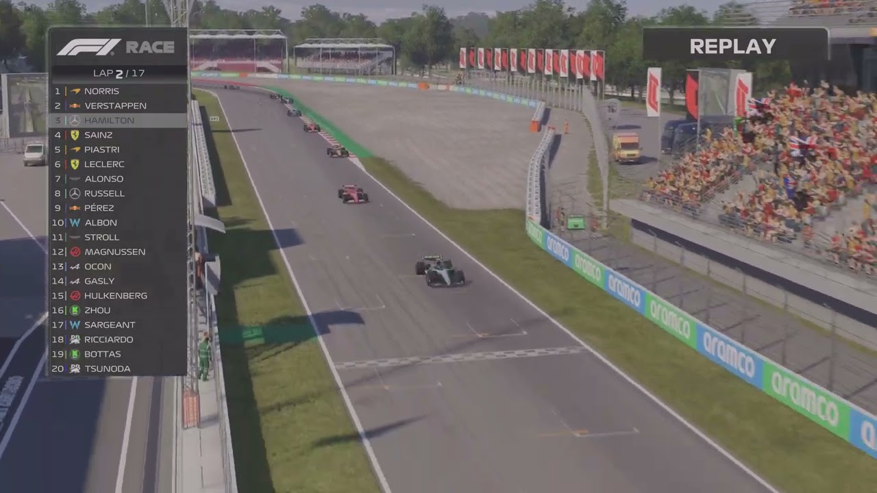 F1 24 Spanish Grand Prix Race Highlights