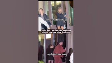 Taylor Swift Found the Man Who Truly Cares ❤️ #TaylorSwift #TravisKelce #Swifties #shorts