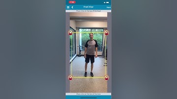 iPhone PostureScreen AR AppPreview