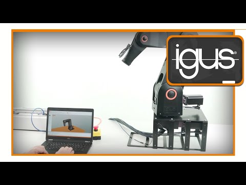 How to program igus robot arm with robot control - Step by Step