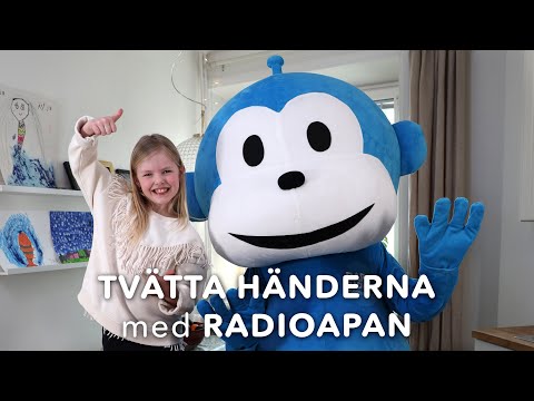 Tvätta händerna med Radioapan