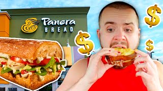 Can I Eat Panera Bread For A Day On a $20 budget? RESTAURANT CHALLENGE! screenshot 3