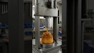 Hydraulic Press vs Rainbow Candy, Pudding &amp; Brick | Soft vs Hard Crush Test #short #viral