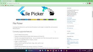 How to use file picker package in flutter | File Picker | #flutter #flutterdev #flutterwidgets