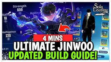 ULTIMATE UPDATED SUNG JINWOO BUILD GUIDE IN UNDER 4 MINUTES - Solo Leveling: Arise