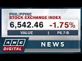 PSEi closes lower at 6,542 following Q1 GDP data | ANC