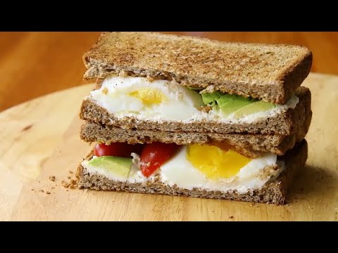 Cottage cheese, avocado sandwich 320 calories hqdefault
