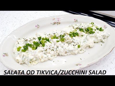 Video: Pileća Salata Sa Tikvicama I čeri Paradajzom