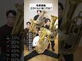 吹奏楽曲どのくらい知ってる？100％を目指そう！ #吹奏楽 #宝島 #チューバ #バリチュー #スーザフォン #チューバサダーズ