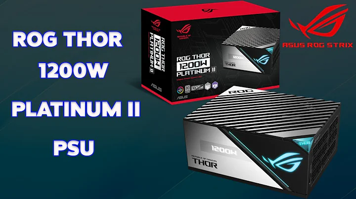 ASUS ROG Thor 1200W Platinum II Fully Modular ATX Power Supply - DayDayNews