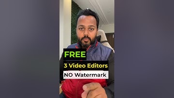 Free 3 Video Editors Software For Pc | Laptop Video Editing Software