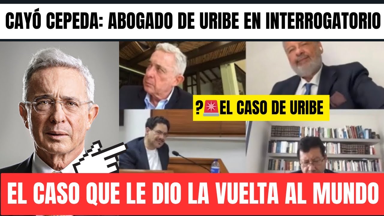 🚨Cayó Cepeda- Abogado de Alvaro Uribe muestra la evidencia- HUNDEN al líder de izquierda 