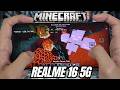 REALME 16 5G Test Game MINECRAFT | Dimensity 6400 Turbo