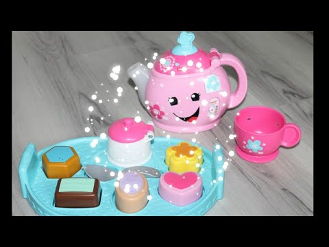 SARA PLAYS SWEET MANNERS TEA SET - YouTube