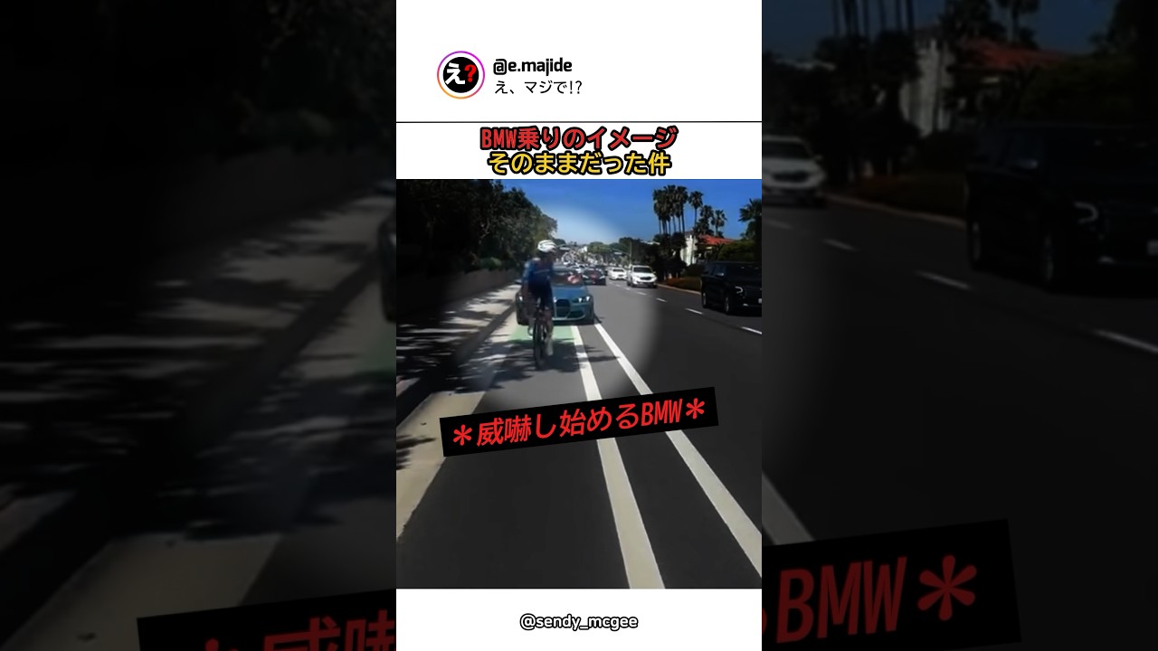 BMW乗りのイメージそのままだった件