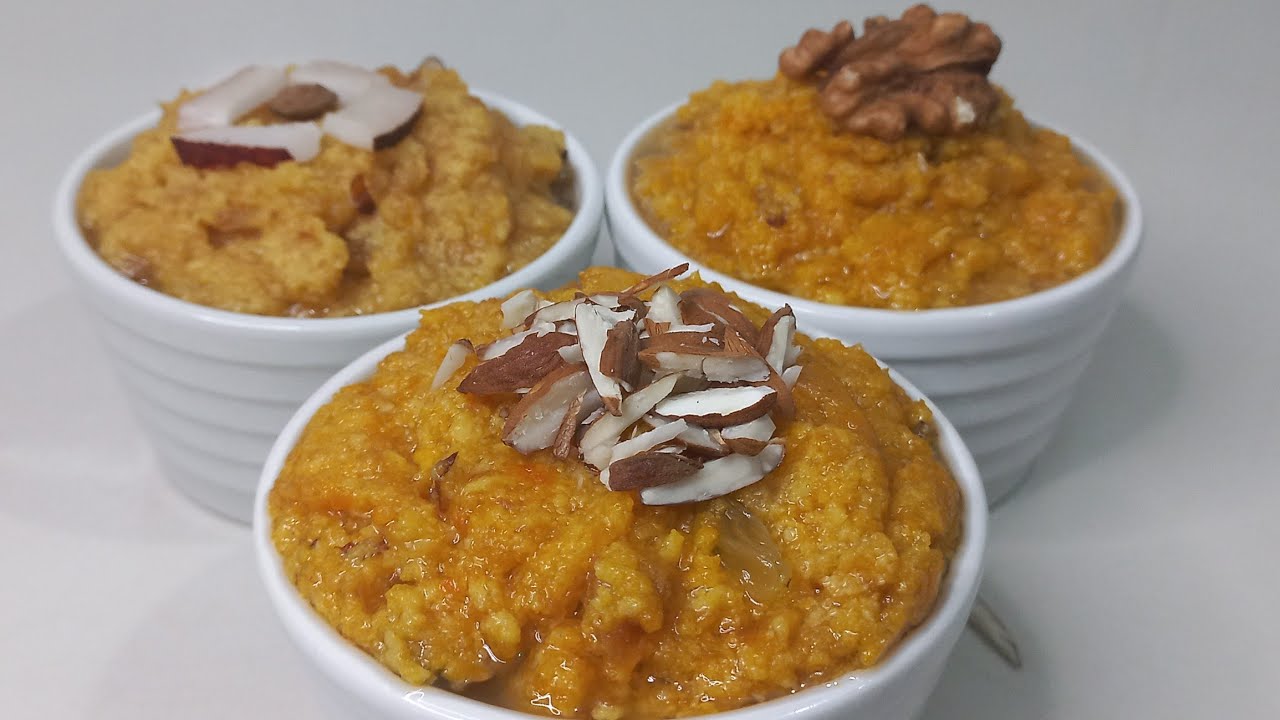 3 way andey or bread ka halwa| Recipe by Food Ville