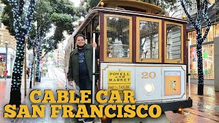 Así es el CABLE CAR de SAN FRANCISCO | Funcionamiento e historia