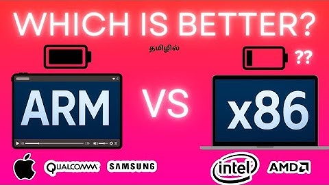 ARM vs X86 in Tamil - Best Processor Architecture in 2025?