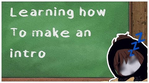 Learning how to make an intro capcut only! (Read description 🫶)