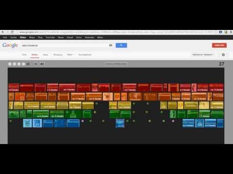 Google Easteregg Atari Breakout - Ping Pong Game Secret Google Trick