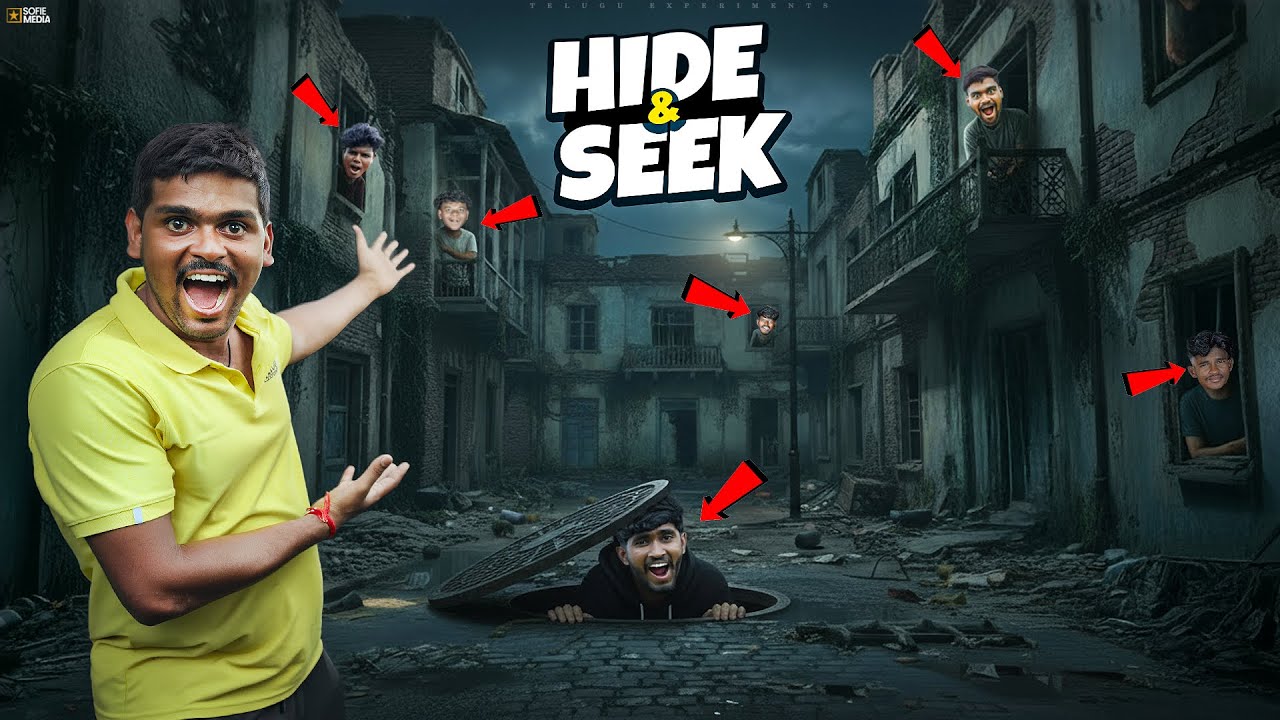Extreme Hide & Seek Challenge in 700 Years Old Fort [PART-2] 🔥🔥 Telugu ...