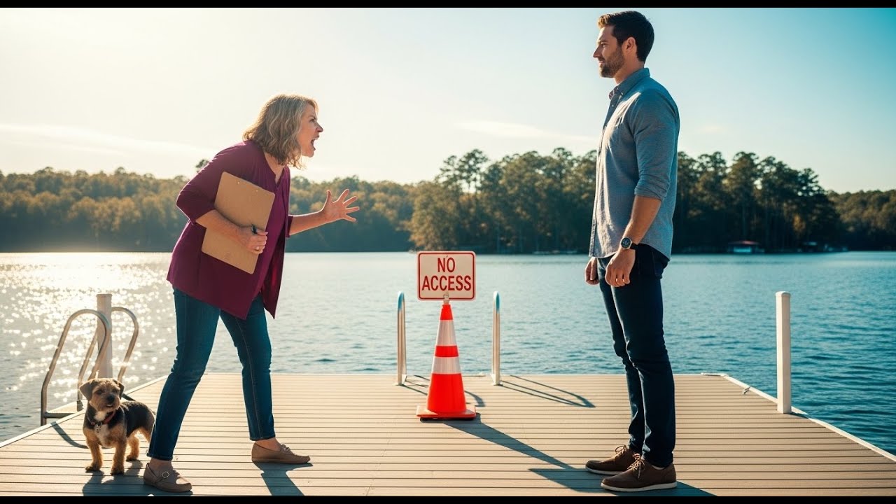 HOA Karen LOSES IT After I Refuse Access to My Lakefront Property! I’m NOT Even in Their HOA