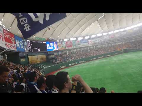 2019/6/1 巨人対中日 中日のスタメン