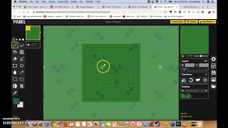 Piskel - Creating Tile Sets - Grass Tile