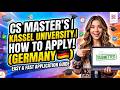 How to Apply to University of Kassel: Masters in Computer Science 2026 (Full Guide)