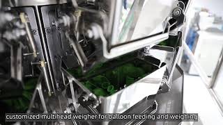 Automatic Big Bag Quick Frozen Food Frozen Chicken Nuggets Fast Frozen Food Packaging Machine