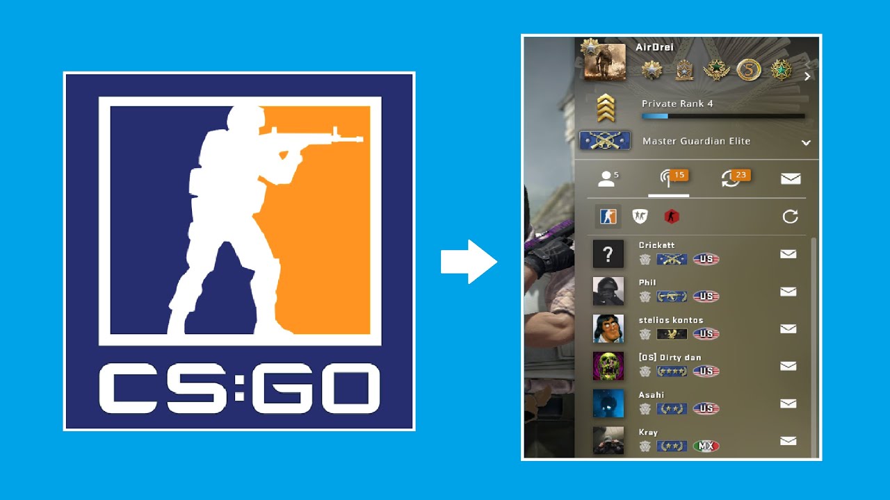 How to Fill Your Lobby With Random Players in CS:GO! - YouTube