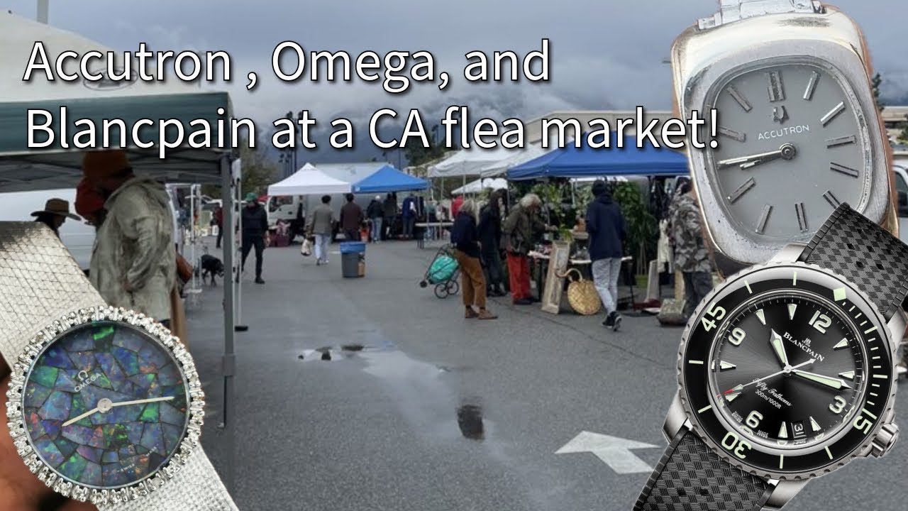 Buying watches to Clean Up from a California Flea Market