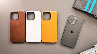 iPhone 14 Pro Max Nomad Case Lineup Review! *The Best Leather Case?