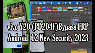 Vivo Y20 ( Pd2034F) Frp bypass Android 11 method 2023 || FRP Vivo