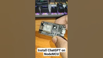 so electronics Install ChatGPT  on Nodemcu ESP8266!! Passable?  #shortvideos #electrical #nodemcu