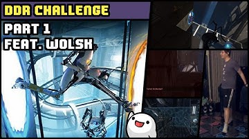 GameStomp || Portal 2 w/ DDR Dance Pads | CO-OP PART 1